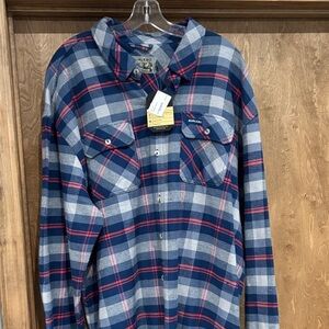 Burlebo Flannel Button Up